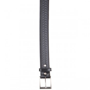 1.75" Basketweave Leather Belt